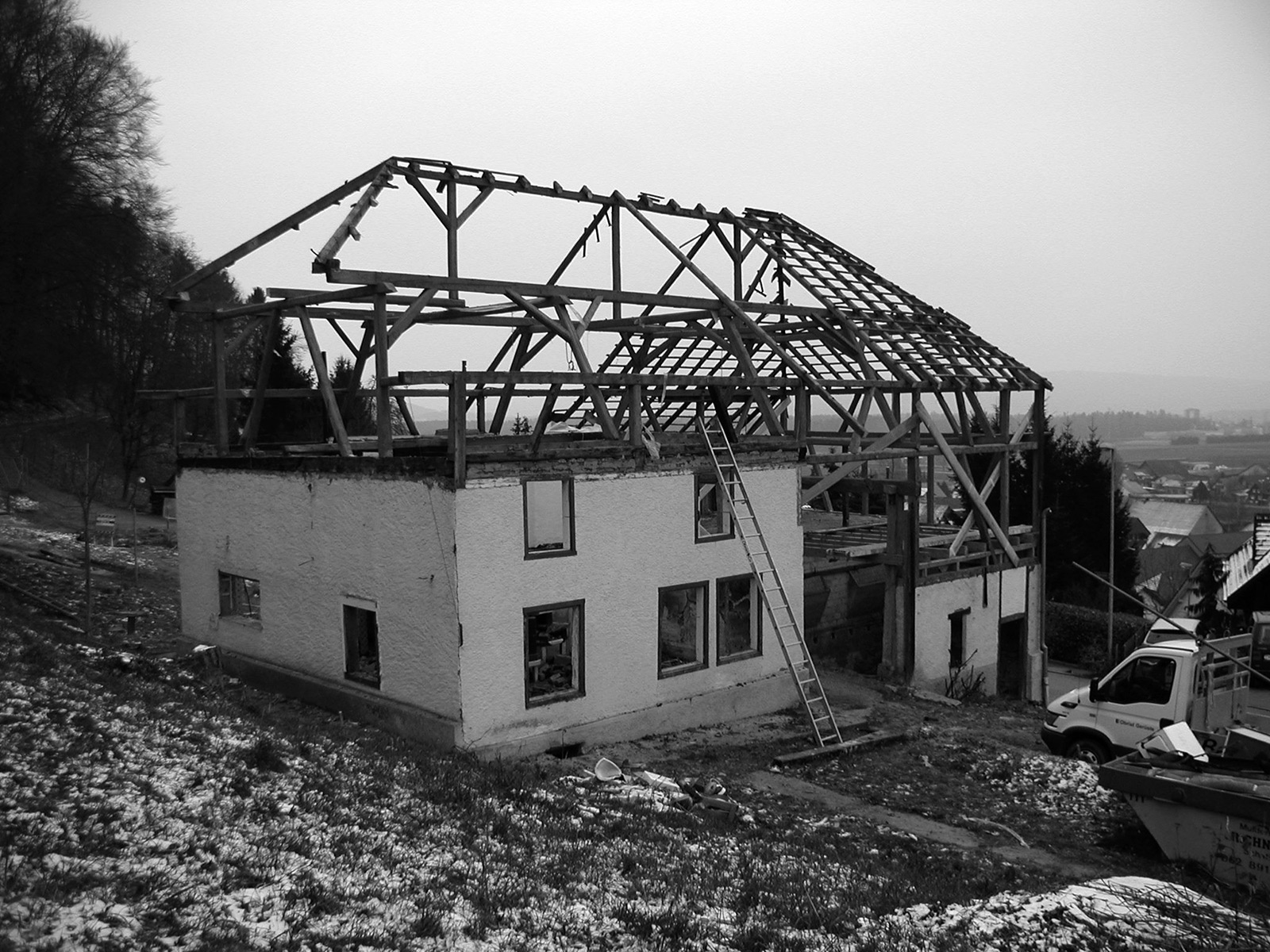 The grown house, demolition